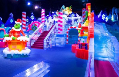 冰雕展租賃與馬戲團(tuán)表演合作 打造獨特視覺盛宴